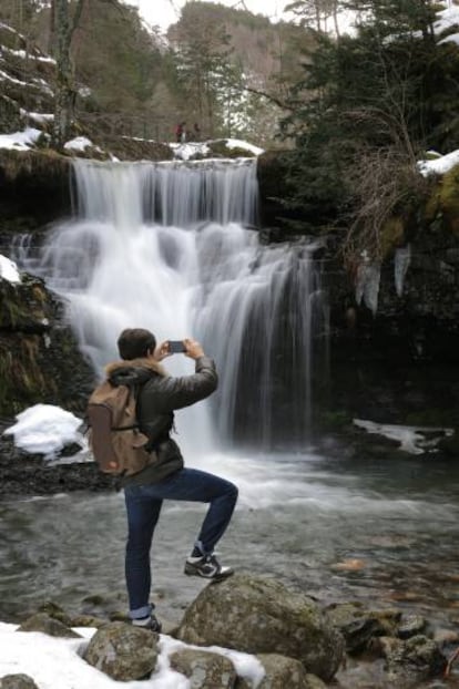 Las cascadas de Puente Ra (La Rioja).