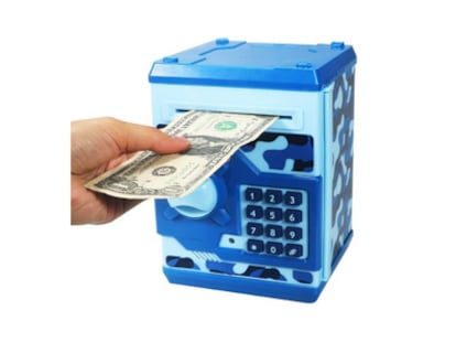Hucha electrónica de Husan, varios colores