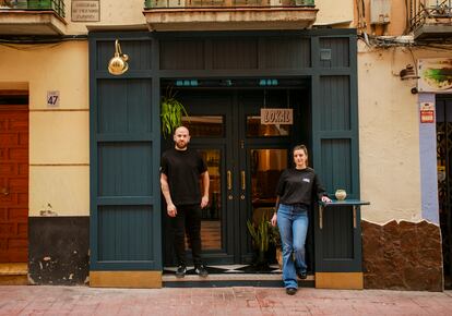 Ignacio Batanero y Patricia Grau, dueños de Lokal.