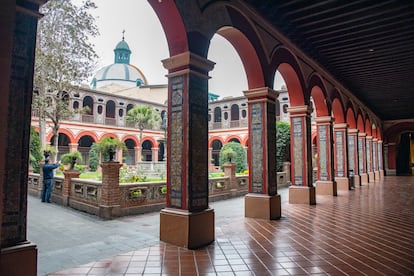 El convento de Santo Domingo, situado en el centro histórico de Lima, Perú.