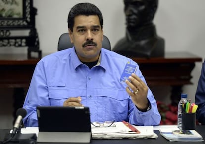 El presidente venezolano Nicol&aacute;s Maduro.