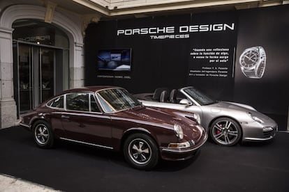 Los espectaculares Porsche que fueron exhibidos para la ocasión.