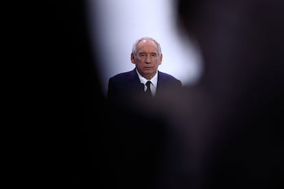 El primer ministro francés, François Bayrou, durante la presentación del plan de recorte presupuestario.