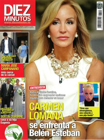 Portada de la revista 'Diez Minutos'