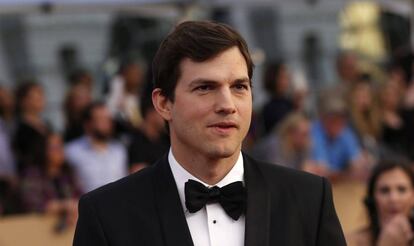 El actor Ashton Kutcher, el pasado enero en Los Ángeles.