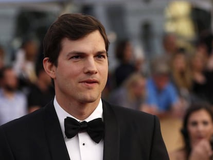 El actor Ashton Kutcher, el pasado enero en Los Ángeles.