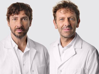 Los profesores David Furman y Vittorio Sebastiano, miembros del Dior Reverse Aging Board.