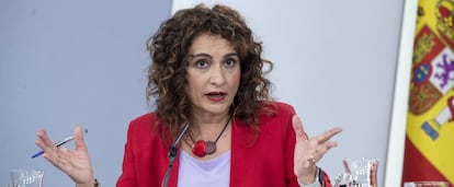 La ministra de Hacienda, María Jesús Montero, que será la nueva portavoz del Gobierno.