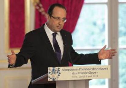 El presidente francés, François Hollande. EFE/Archivo