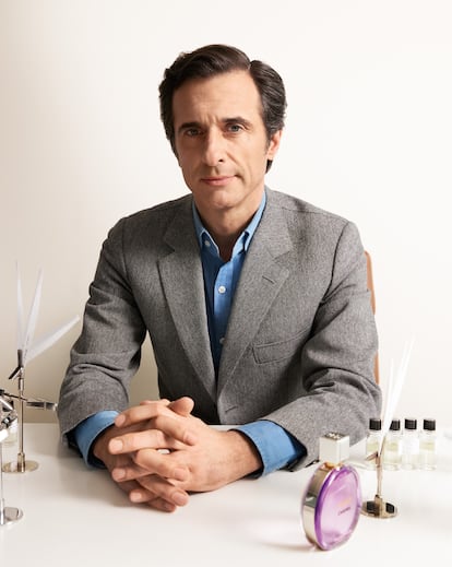 Retrato de Olivier Polge, nariz de la marca francesa Chanel.
