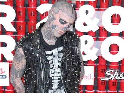 Rick Genest, em fevereiro deste ano