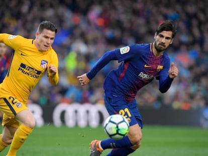 André Gomes, ante Gameiro.