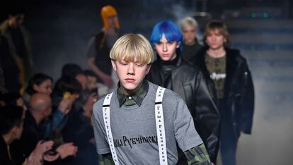 Desfile de Gosha Rubchinskiy.