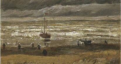 'Vista del mar desde Scheveningen', que estaba en manos de la mafia.
