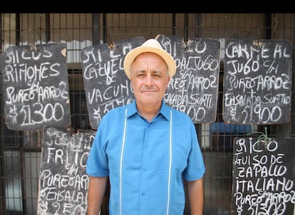 Mauricio Cicali, presentador de Plato Único.