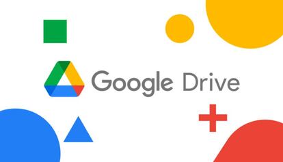 Logo con colores de Google Drive