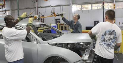 Fábrica de GM en Lordstown (Ohio, EE UU).