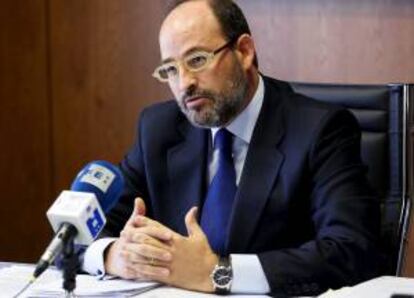 El consejero delegado de Navantia, Jaime de Rábago, en declaraciones a Efe en las que ha dicho que el astillero público busca oportunidades de negocio en el sector energético, especialmente en aquellas tecnologías que se explotan en alta mar, a fin de compensar la caída de los pedidos de la Armada española.