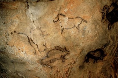 Pinturas de Santimamiñe en Kortezubi (Bizkaia)