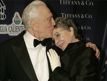 Kirk Douglas y Jean Simmons