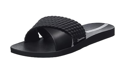 Chanclas Ipanema para mujer Street II Fem suela plana y con correa trenzada ideales para ir a la playa o a la piscina en verano