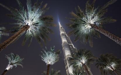 Burj Khalifa, en Dubái, el edificio más alto del mundo.