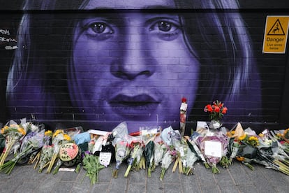 Homenaje al cantante Ozzy Osbourne en el Muro de Black Sabbath, en Birmingham, Reino Unido, el 23 de julio de 2025.