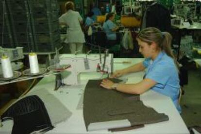 Taller textil.