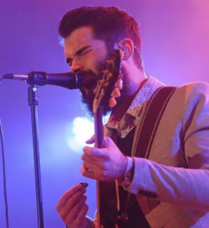 El cantante y guitarrista José Chino, de Supersubmarina.