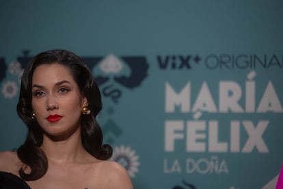 Sandra Echeverría protagonistas de la nueva serie de Vix, 'María Félix. La Doña'.