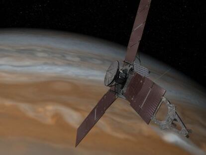 La nave Juno entra en la órbita de Júpiter tras casi cinco años de viaje