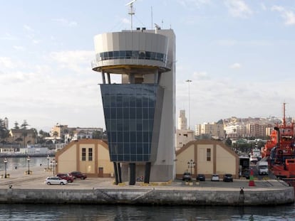 Imagen del puerto de Ceuta