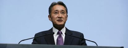 El presidente y director ejecutivo de Sony, Kazuo Hirai.