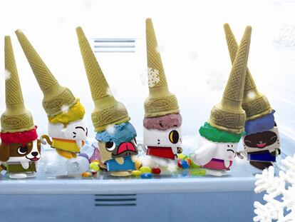 Los personajes de <i>Canimals,</i> serie de animación infantil en 3D.