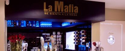 Restaurante de La Mafia, en Madrid.