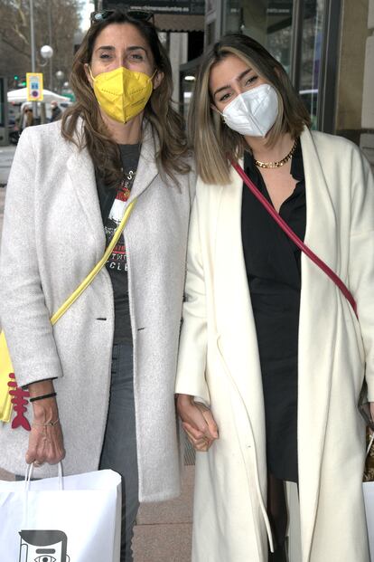 Paz Padilla y su hija Anna Ferrer.