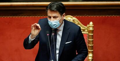 El primer ministro italiano Giuseppe Conte.