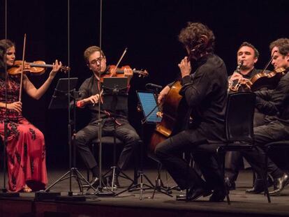 Cuarteto Belcea y Widmann en el festival de Aldeburgh 2017.