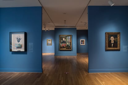 Una sala de la Phillips Collection, con la exposición conmemorativa del centenario.