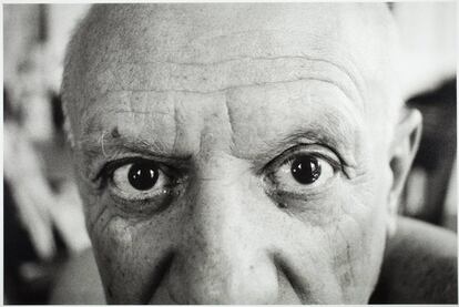 Picasso, en 1957.