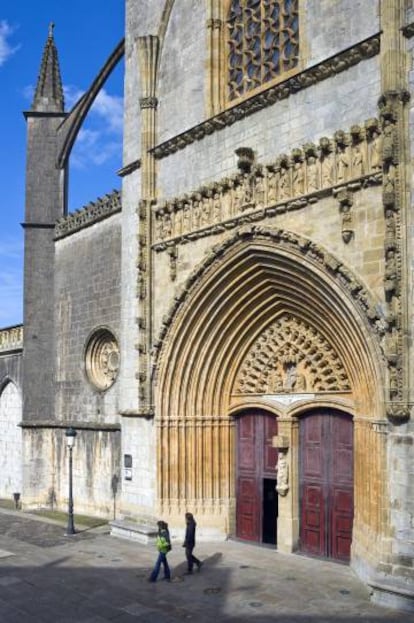 La basílica de la Asunción, en Lekeitio (Bizkaia).