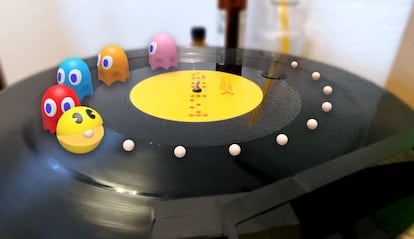 Pac-Man llega a la realidad aumentada de Google.