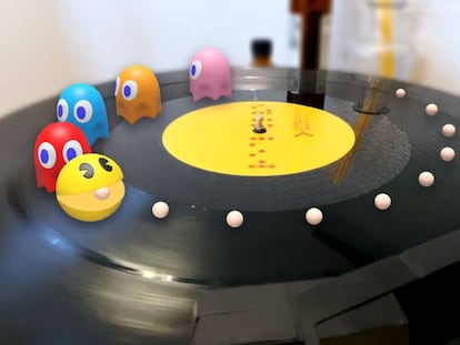 Pac-Man llega a la realidad aumentada de Google.