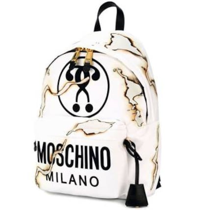 Mochila de la colección Moschino FW16