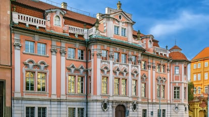 Casa de Fausto, en Praga (República Checa).