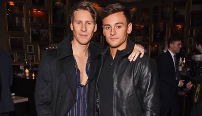 Tom Daley y su marido Dustin Lance Black.