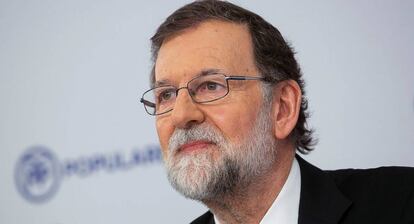 Mariano Rajoy, en el Comité Ejecutivo Nacional del PP. 