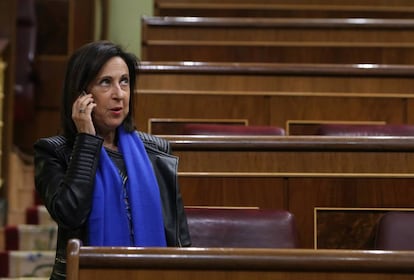 La portaveu del PSOE al Congrés, Margarita Robles.