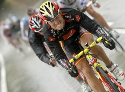 Alejandro Valverde, durante una etapa de la pasada Vuelta.