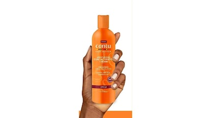 Crema capilar para cabello rizado de la marca Cantu